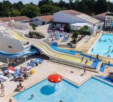 Mobilhome Camping Proche Des Plages 생장드몽 외부 사진