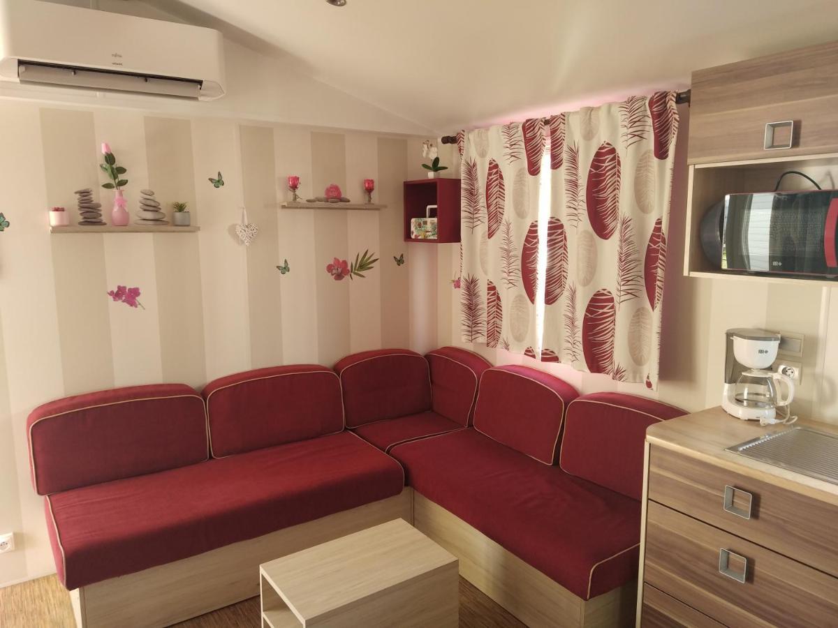 Mobilhome Camping Proche Des Plages 생장드몽 외부 사진