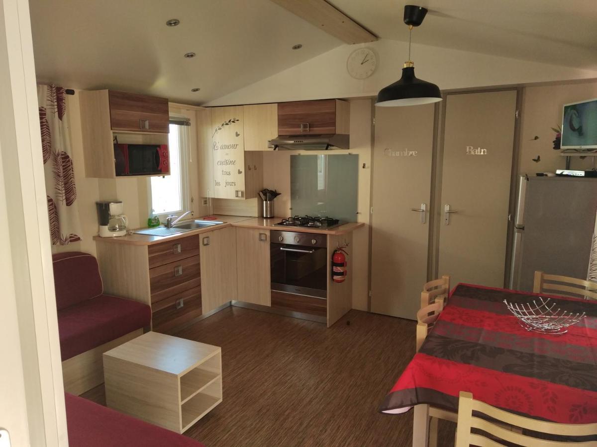 Mobilhome Camping Proche Des Plages 생장드몽 외부 사진
