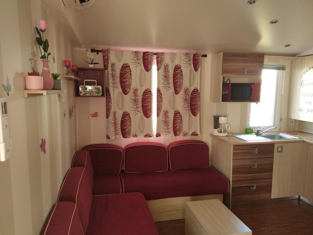 Mobilhome Camping Proche Des Plages 생장드몽 외부 사진