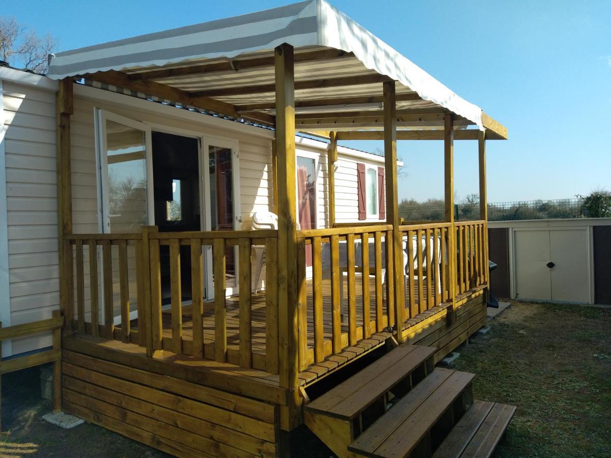 Mobilhome Camping Proche Des Plages 생장드몽 외부 사진